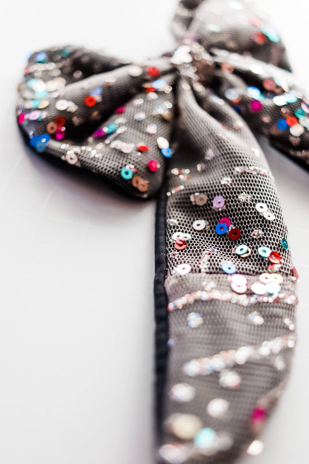 Bejeweled Bow: Nylon