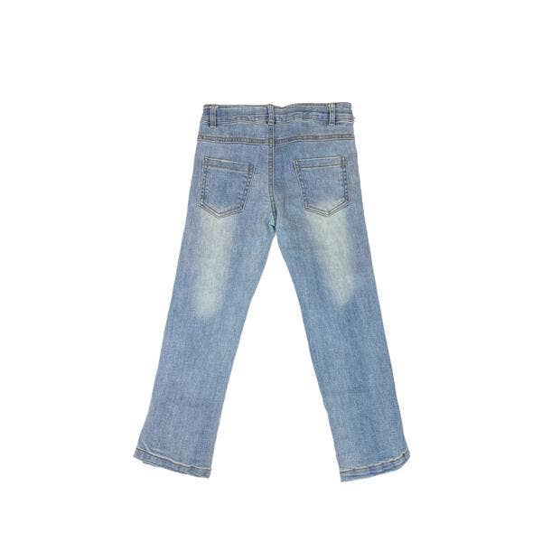 Pearl Ankle Trim Straight Leg Jeans