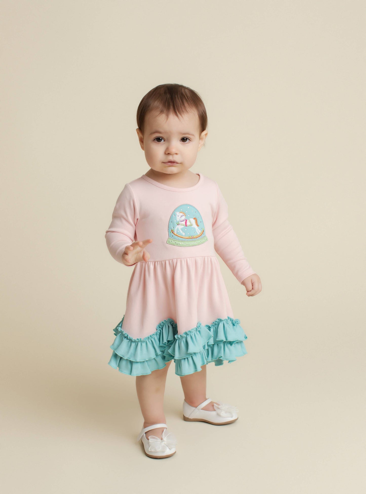 Vestido globo de unicornio Lil