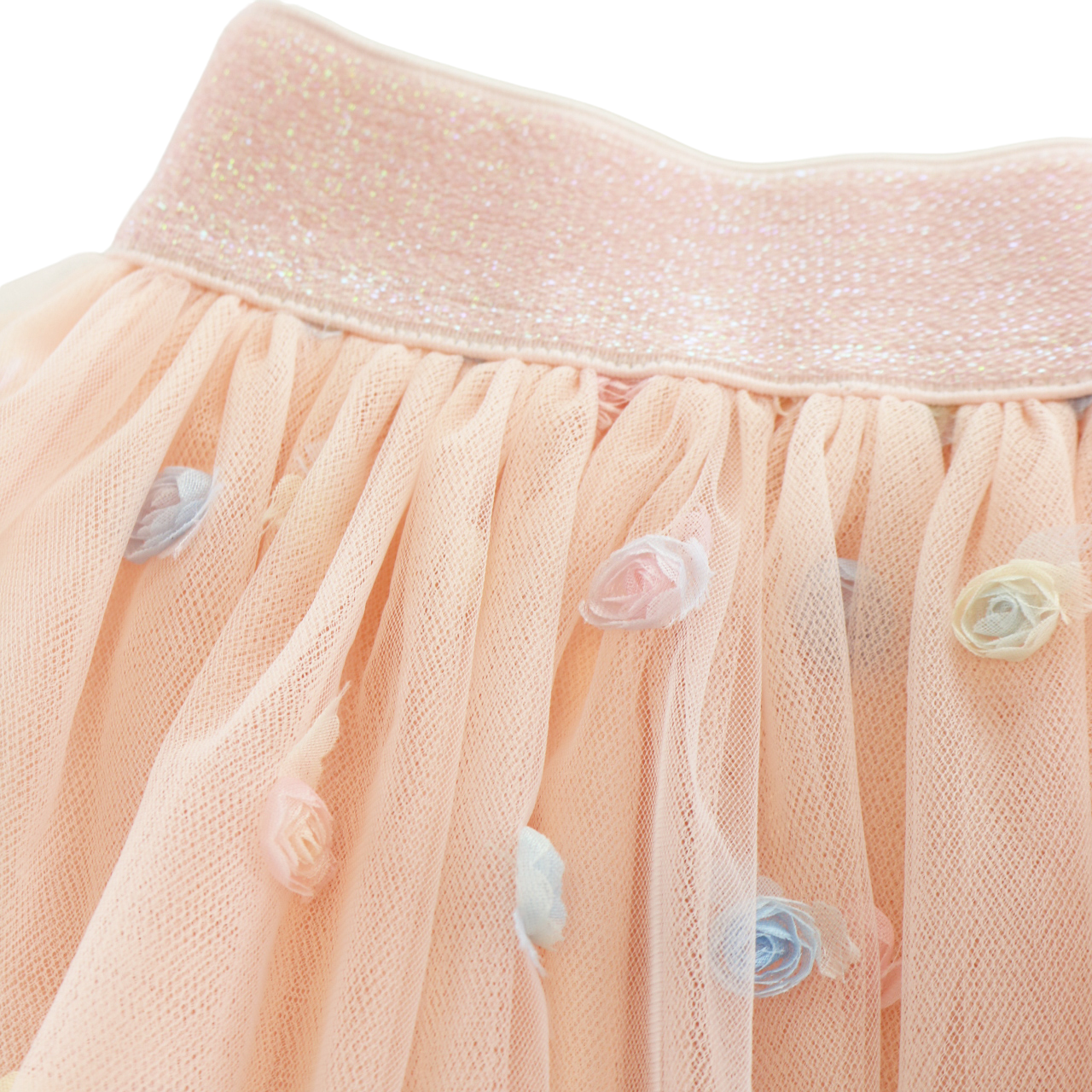 Floral Mesh Tutu Skirt