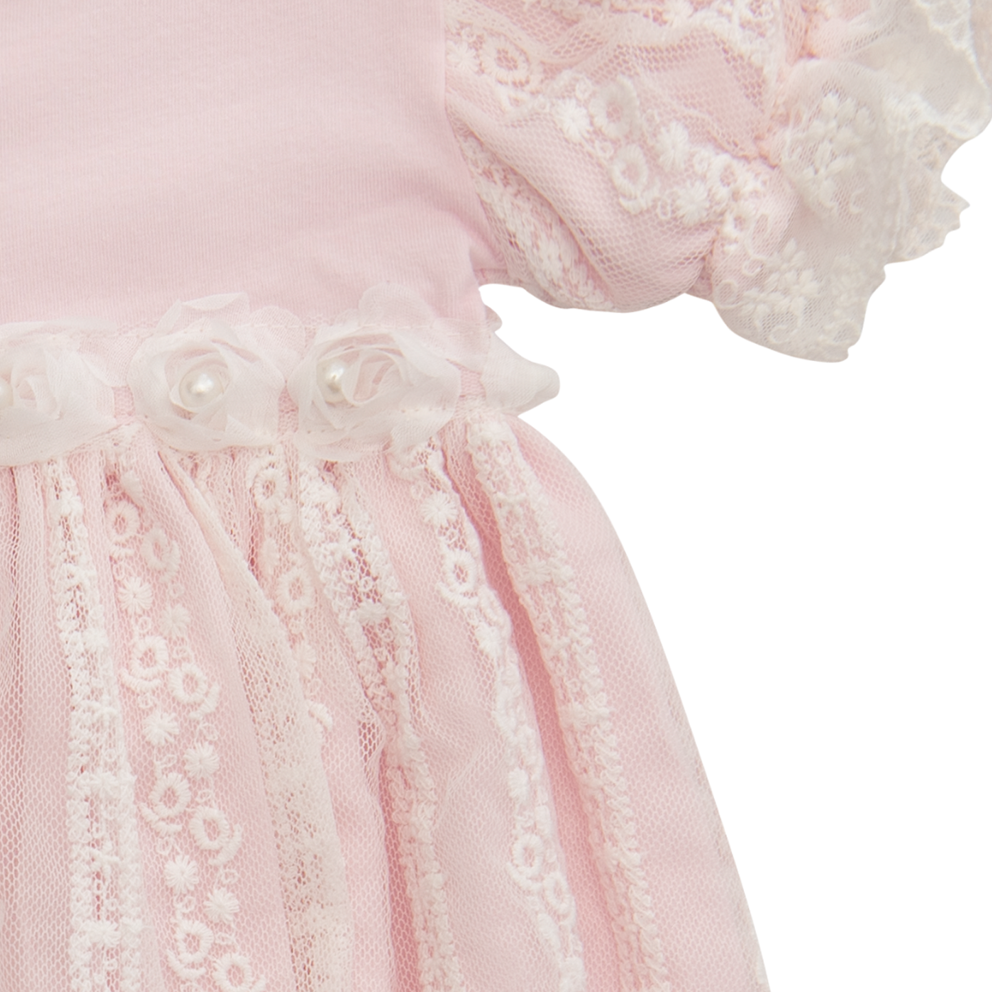 Precious Blush Bubble Baby Girl Romper