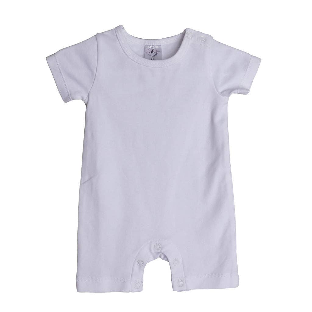 SK Blanks - Unisex Short Sleeve Romper: 18-24M / Navy