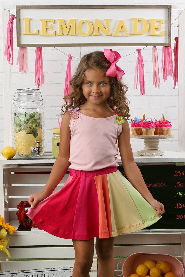 Lemon Loves Lime Boutique - Radiant Skirt: 4YR