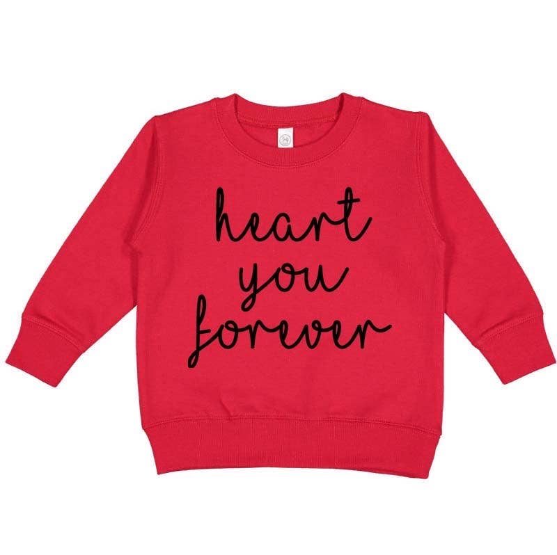 Heart You Forever Sweatshirt: Gray