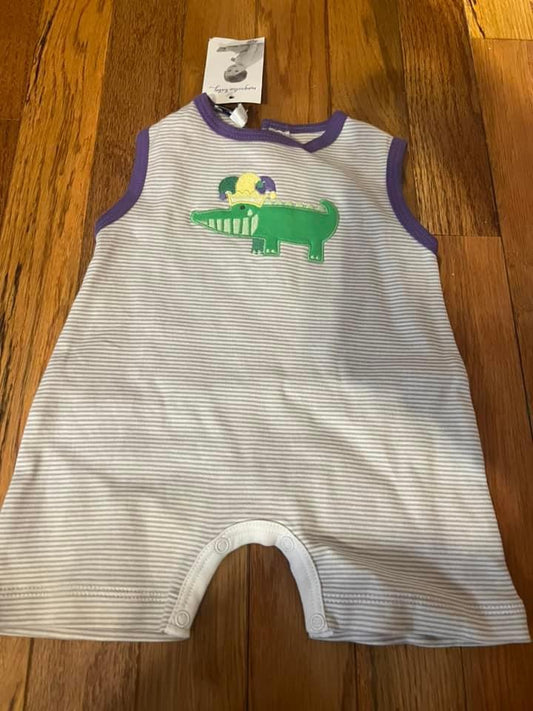 Mardi Gras Sleeveless Short Playsuit