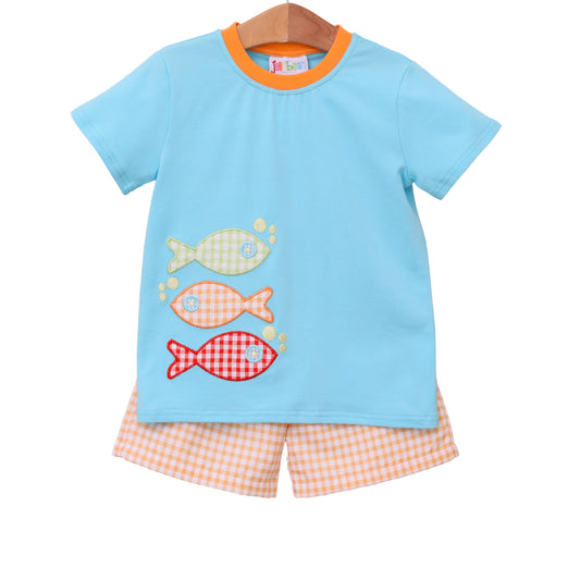 Fish Trio Short Set