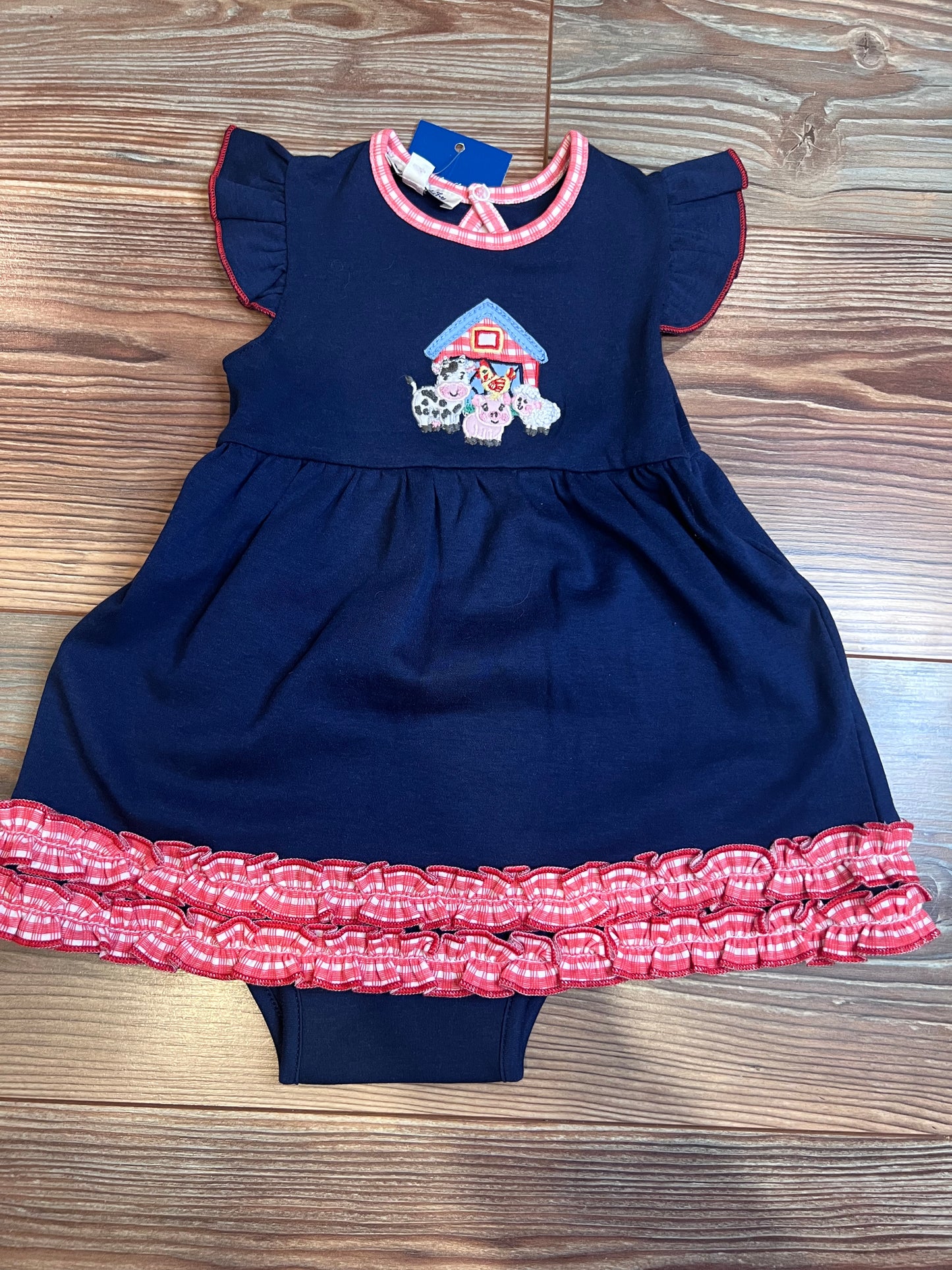 Barnyard Bunch Flutters Dress Set