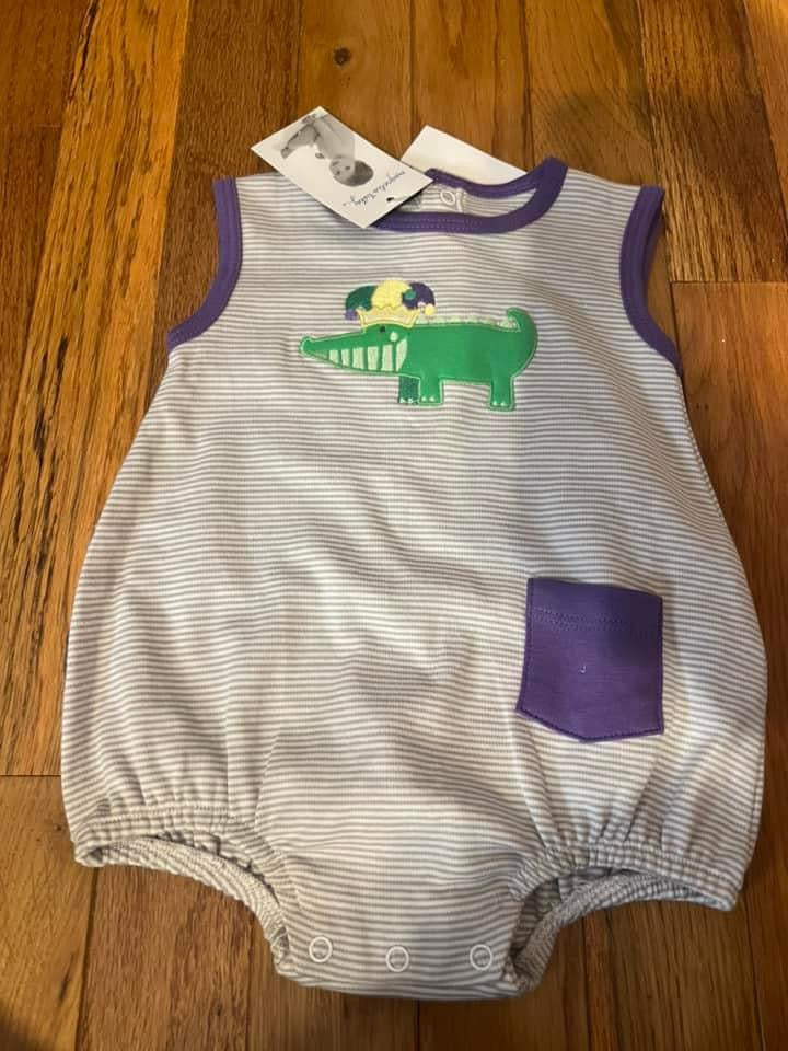 Mardi Gras Sleeveless Bubble