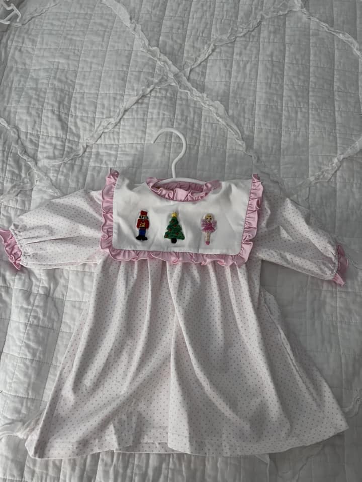 French Knot Nutcracker Dress