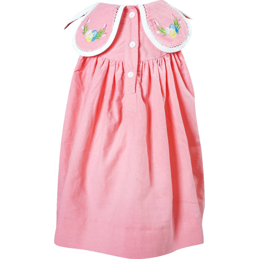 Easter Egg Tulip Petal Corduroy Dress