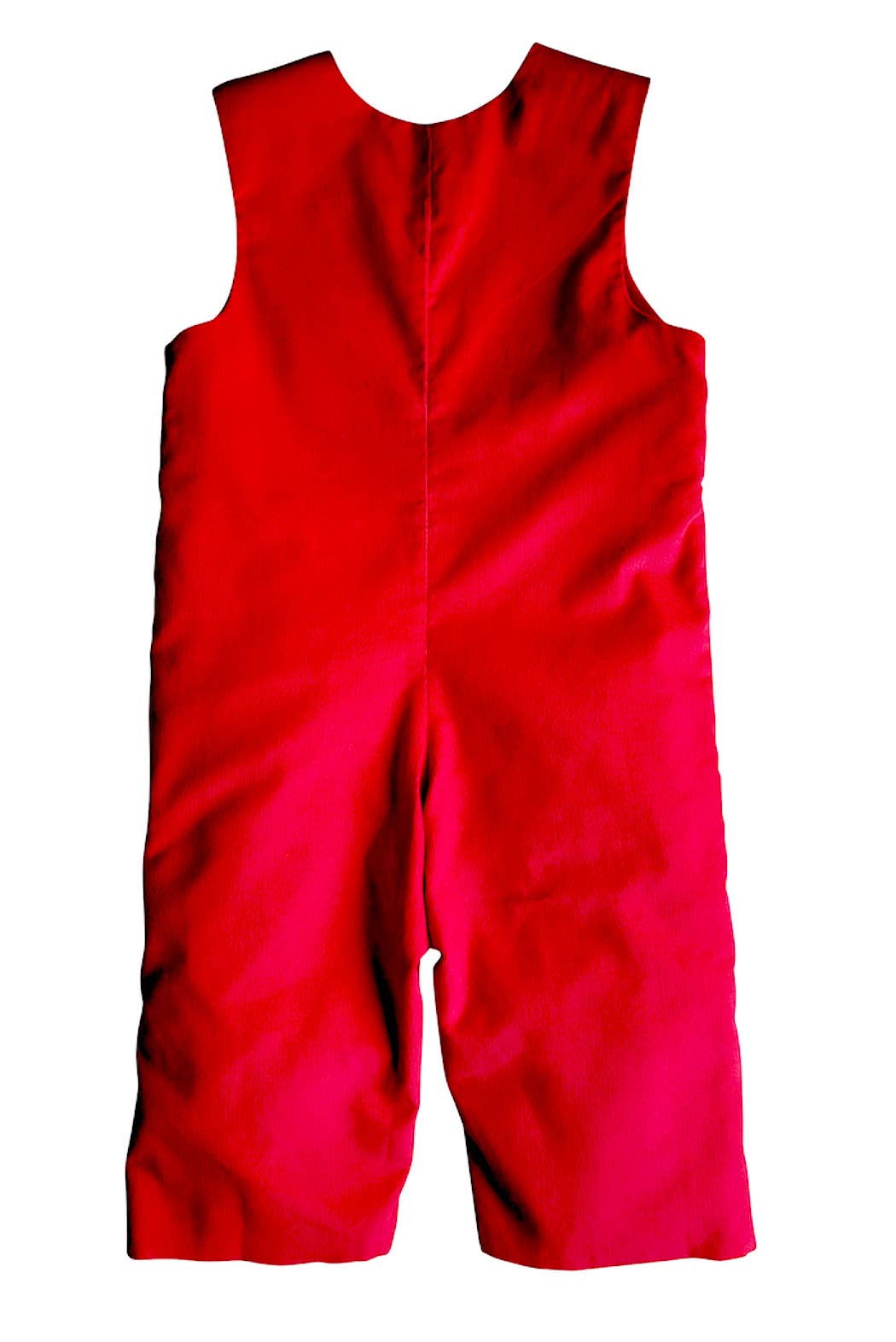 Marco and Lizzy - Christmas time Red Corduroy boy's long overall: 2T