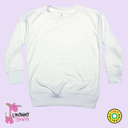 Laughing Giraffe - Toddler & Kids Long Sleeve Polyester Pullover Open Sizing: 3T