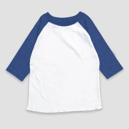 Laughing Giraffe - Toddler & Kids Pastel Raglan Baseball T-Shirts - NO MINIMUM!: Youth XLarge / White/Pink