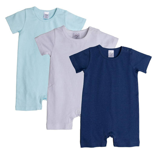 SK Blanks - Unisex Short Sleeve Romper: 6-12M / Navy