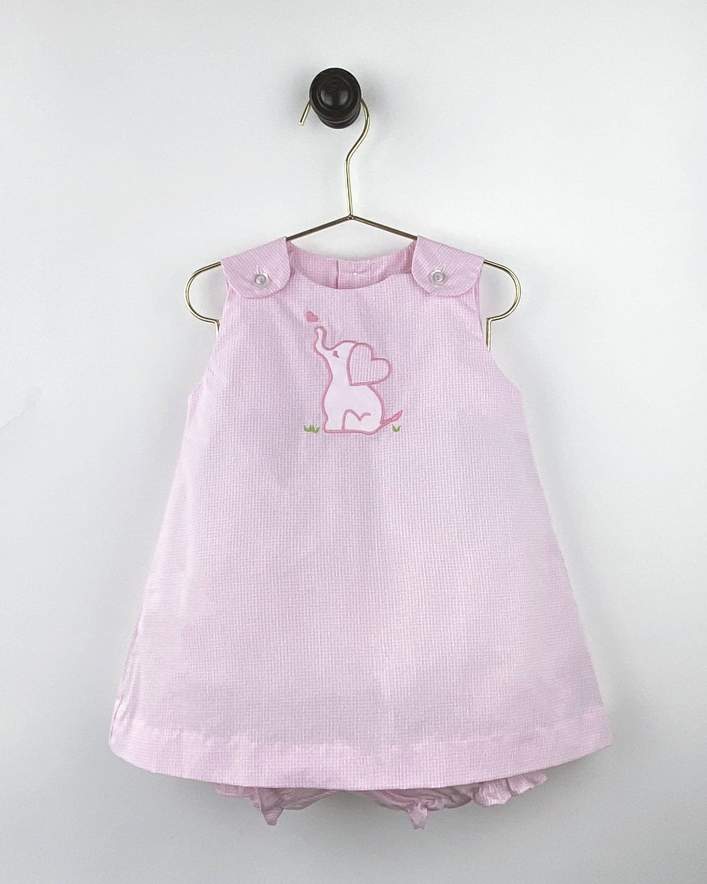 Elephant Applique Dress