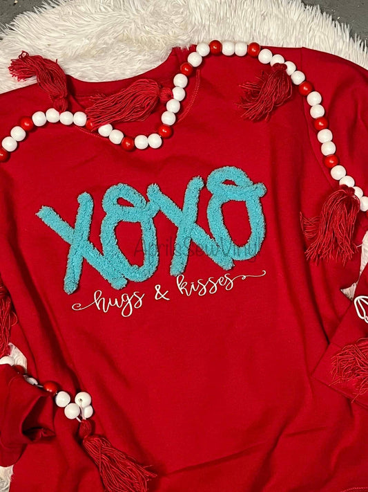 April's Sew Vinyl - XOXO Sweatshirt: 2XL