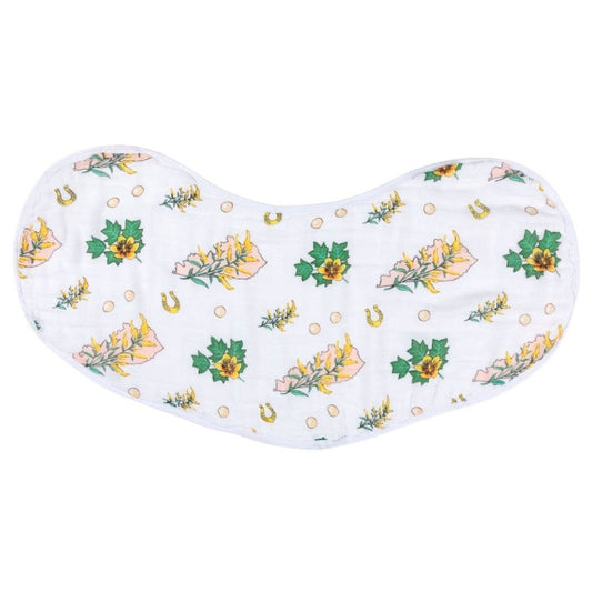 Kentcky Baby 2 in 1 Bib/Burp (Floral)