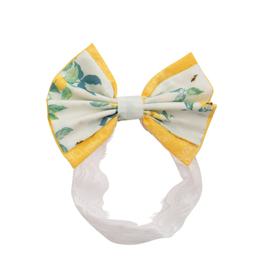 Lucy's Lemonade Bow Headband: TOD