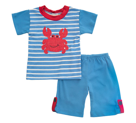 Beach Camp Kid Boys Short Set Christmas Gifts Sets: 24M