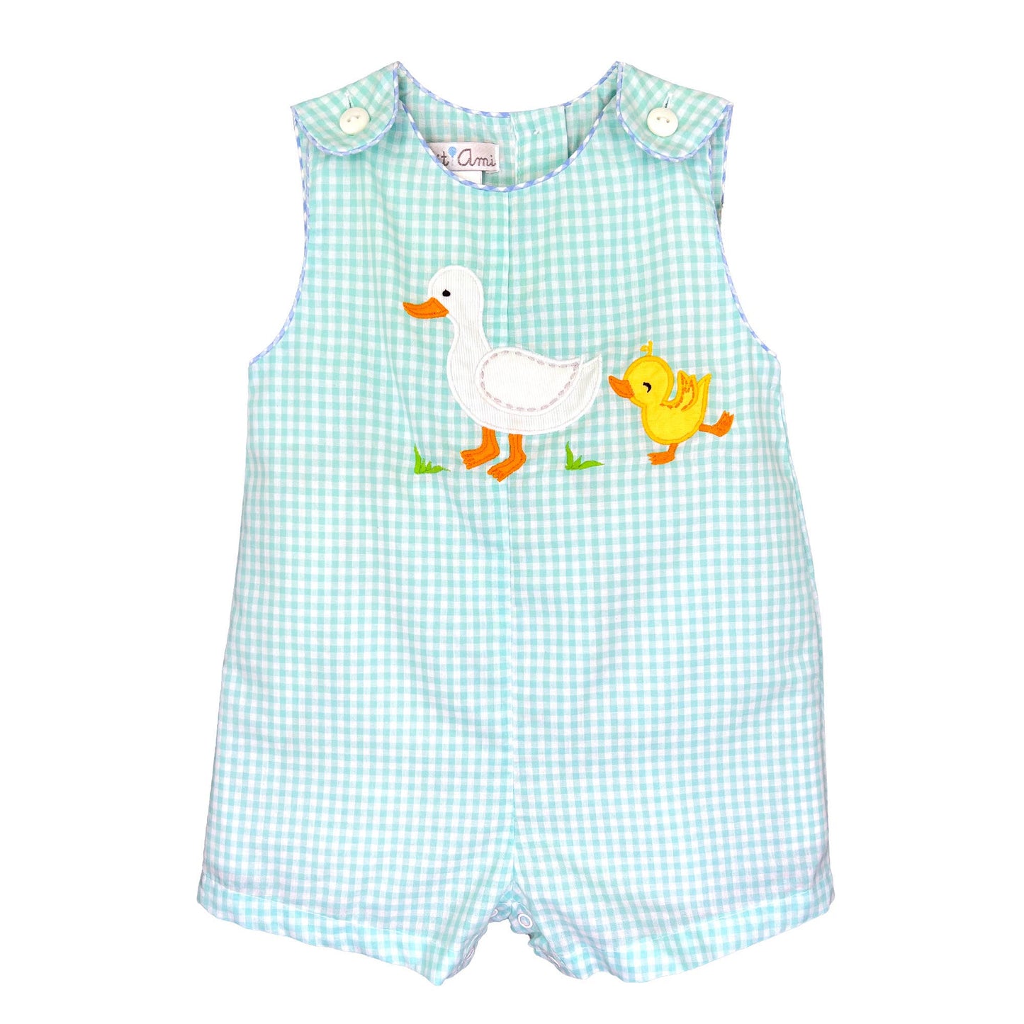 Duckling Applique Sunsuit